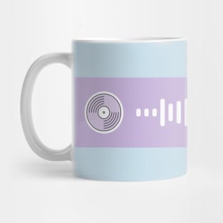 Midnights Album Spotify Code Lavender Mug